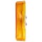 Truck-Lite 14 Series, Incandescent, Yellow Rectangular, 1 Bulb, Marker Clearance Light, P2, Reflectorized 14200Y - alternate 3